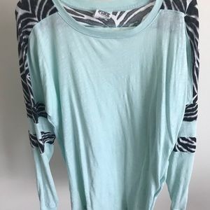 PINK Varsity crew neck